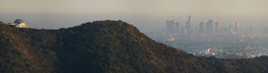 Smog obscures Downtown L.A.