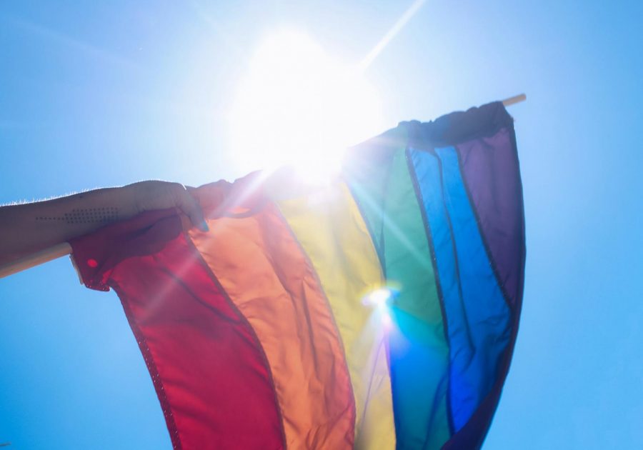The pride flag represents equality for LGBTQ rights, but homophobia is still a prominent issue. 