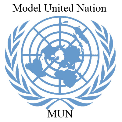 Modeled after the United Nations, MUN is a committee simulation. 