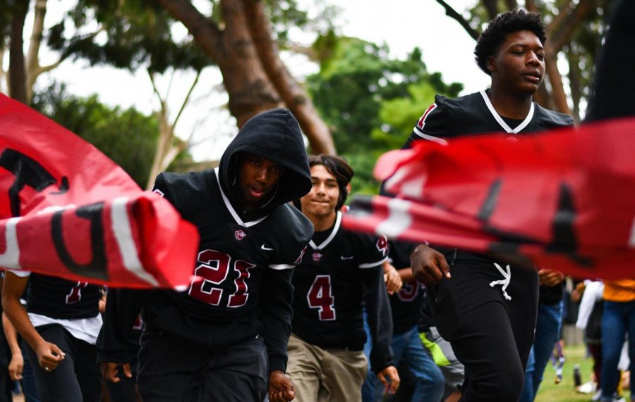 On September 27, 2019 the school prepares for the game against Kennedy. 