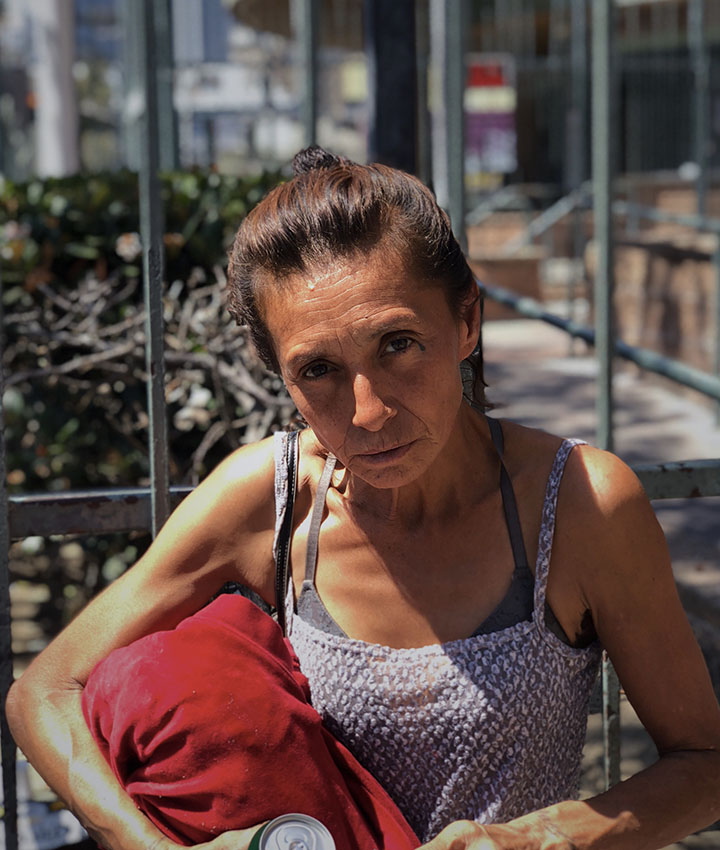 Ashley Kumar wants to raise awareness about people living on the streets of Los Angeles through her photography project on Instagram.