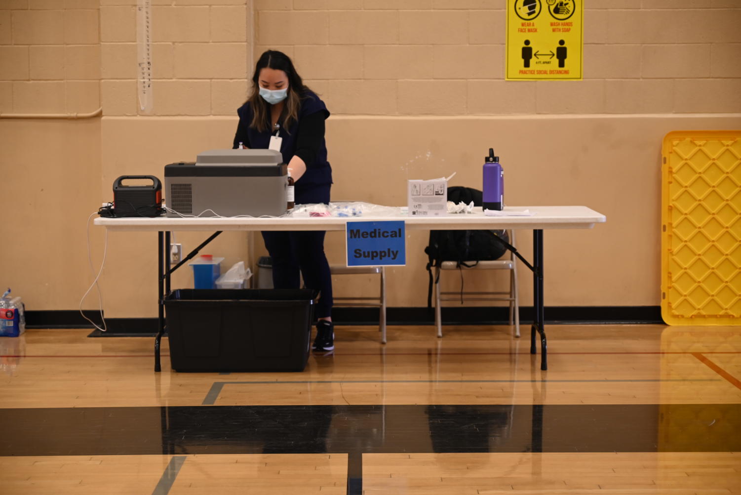 The road to normalcy: Covid-19 vaccinations offered on campus