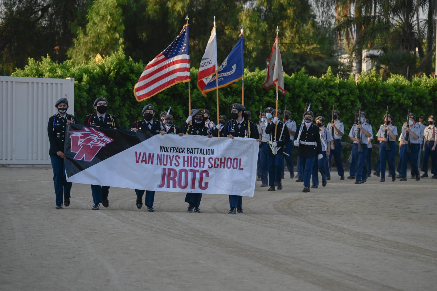 Homecoming highlights: Kicking off the game with a parade