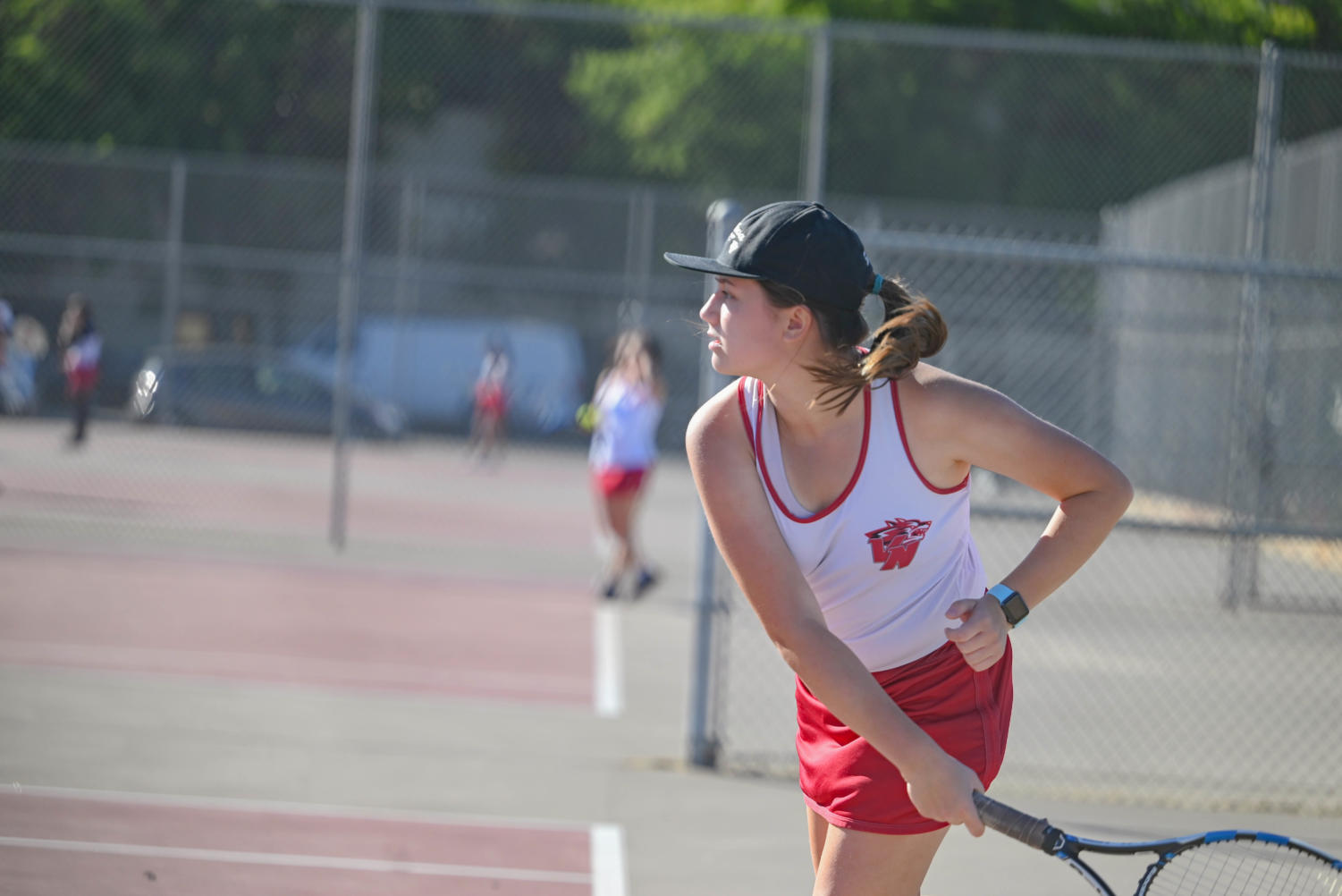 TENNIS | Girls team dominates Garfield to win their first playoff match