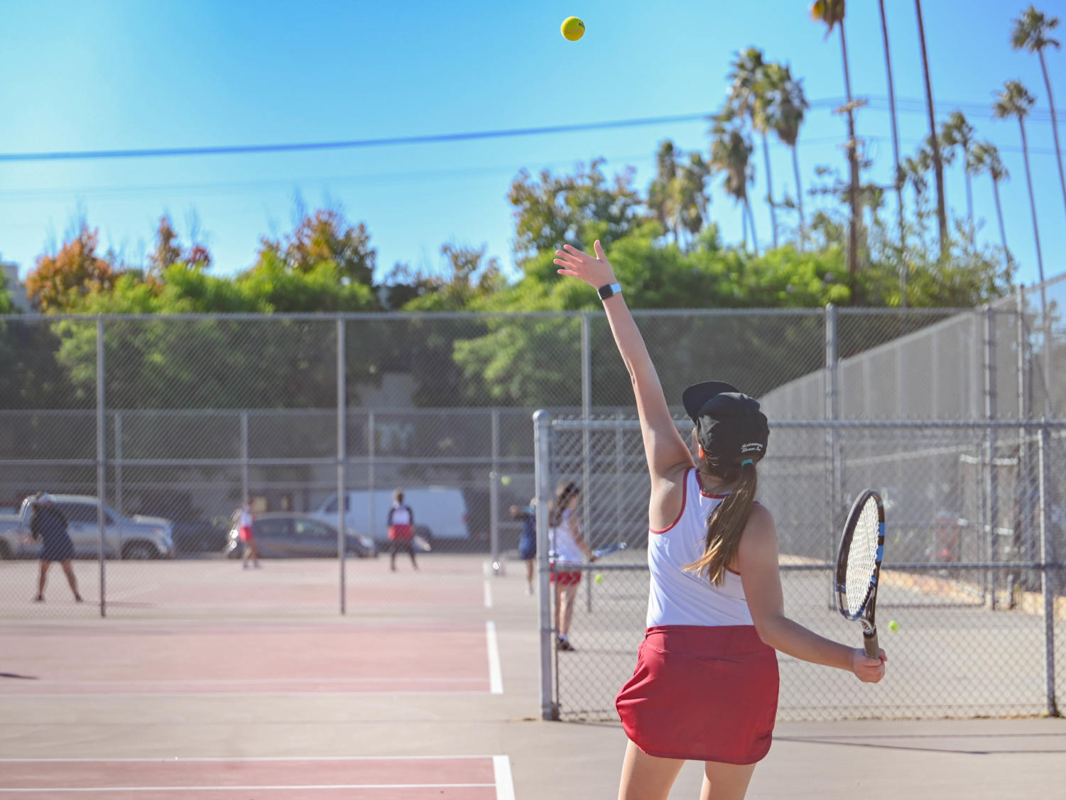 TENNIS | Girls team dominates Garfield to win their first playoff match