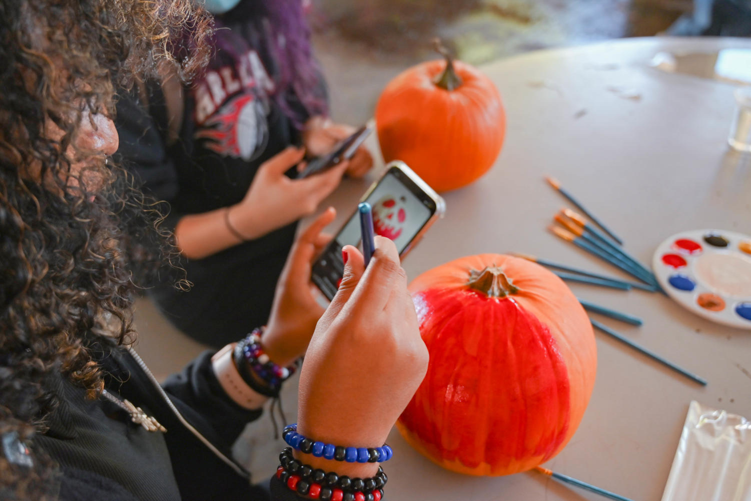 Painting the perfect pumpkins