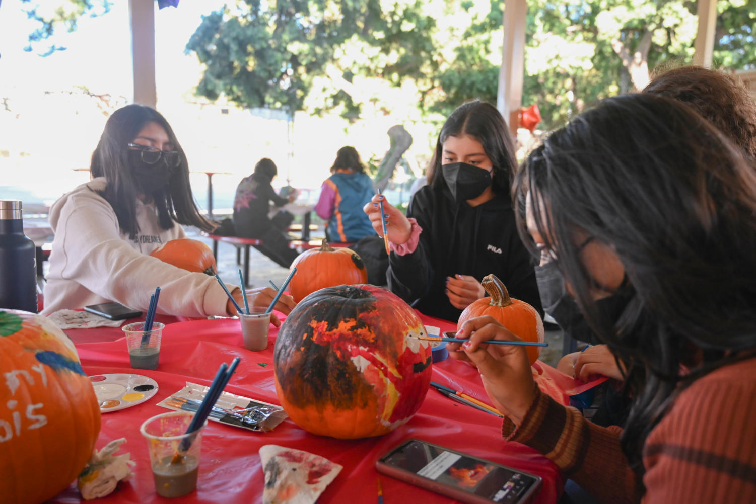 Painting the perfect pumpkins