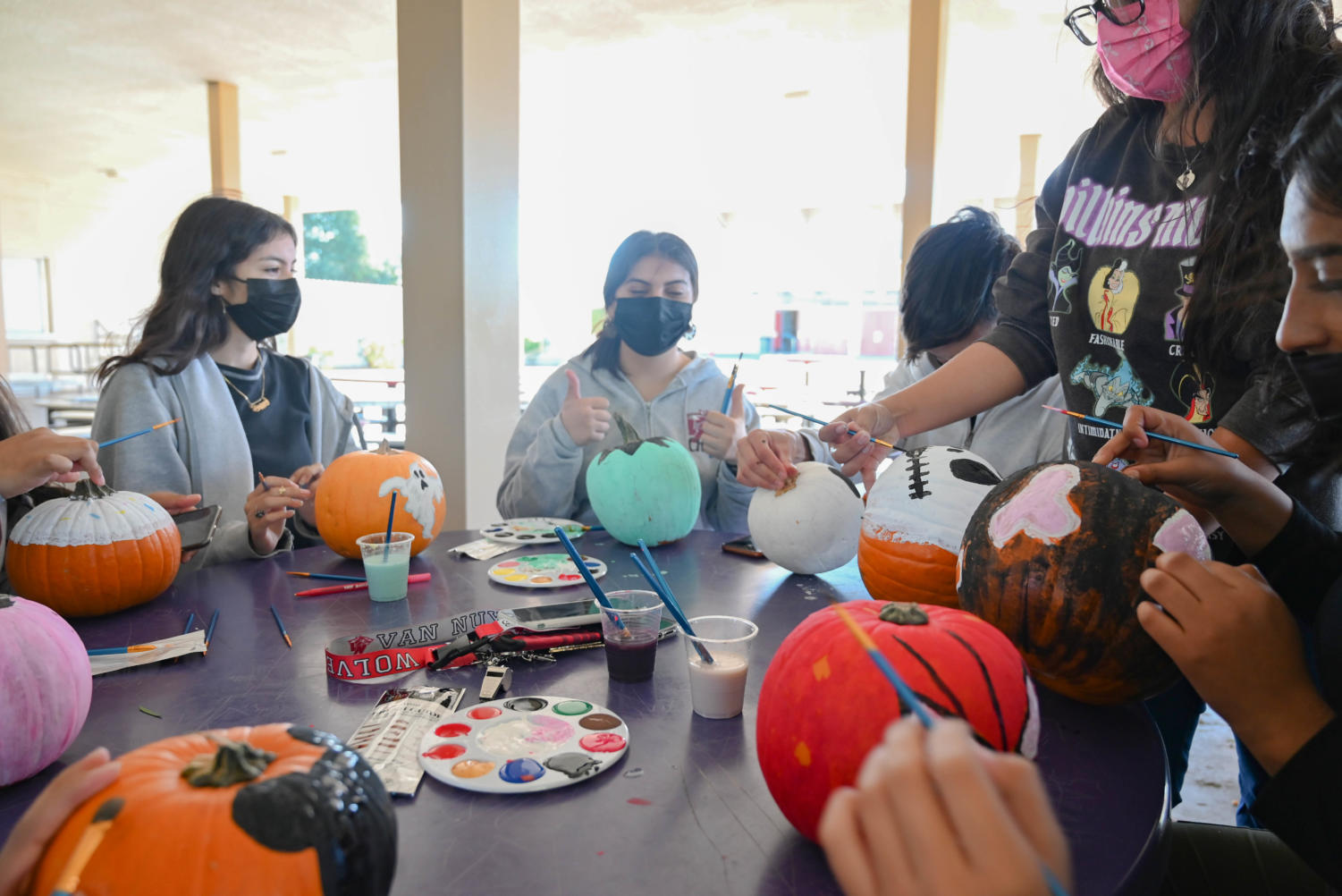 Painting the perfect pumpkins