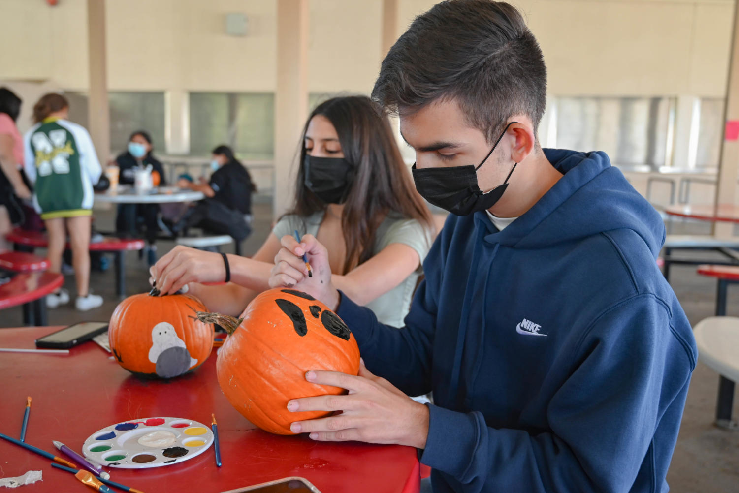 Painting the perfect pumpkins