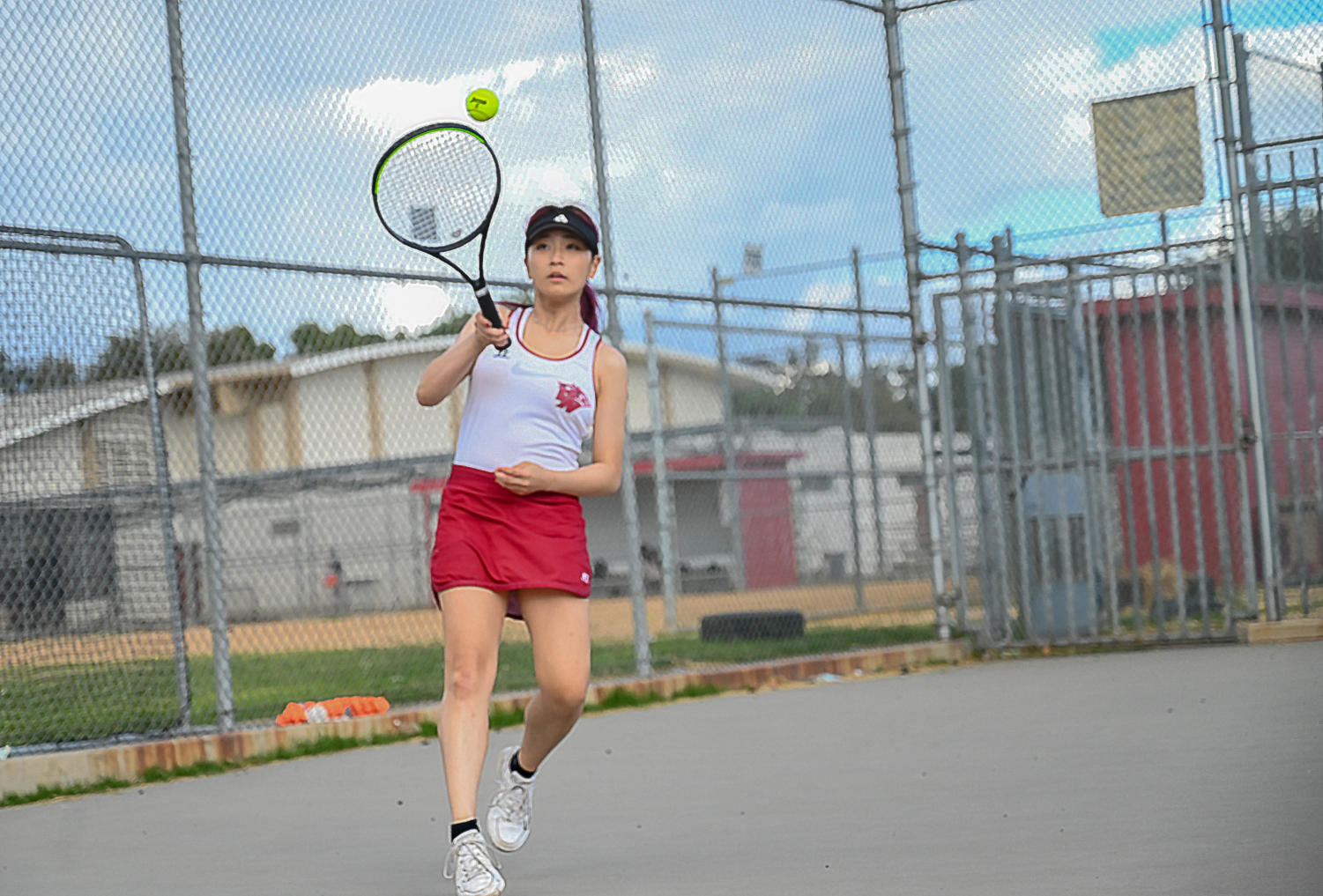 TENNIS | Girls varsity squad lose their final game at home against the San Fernando Tigers