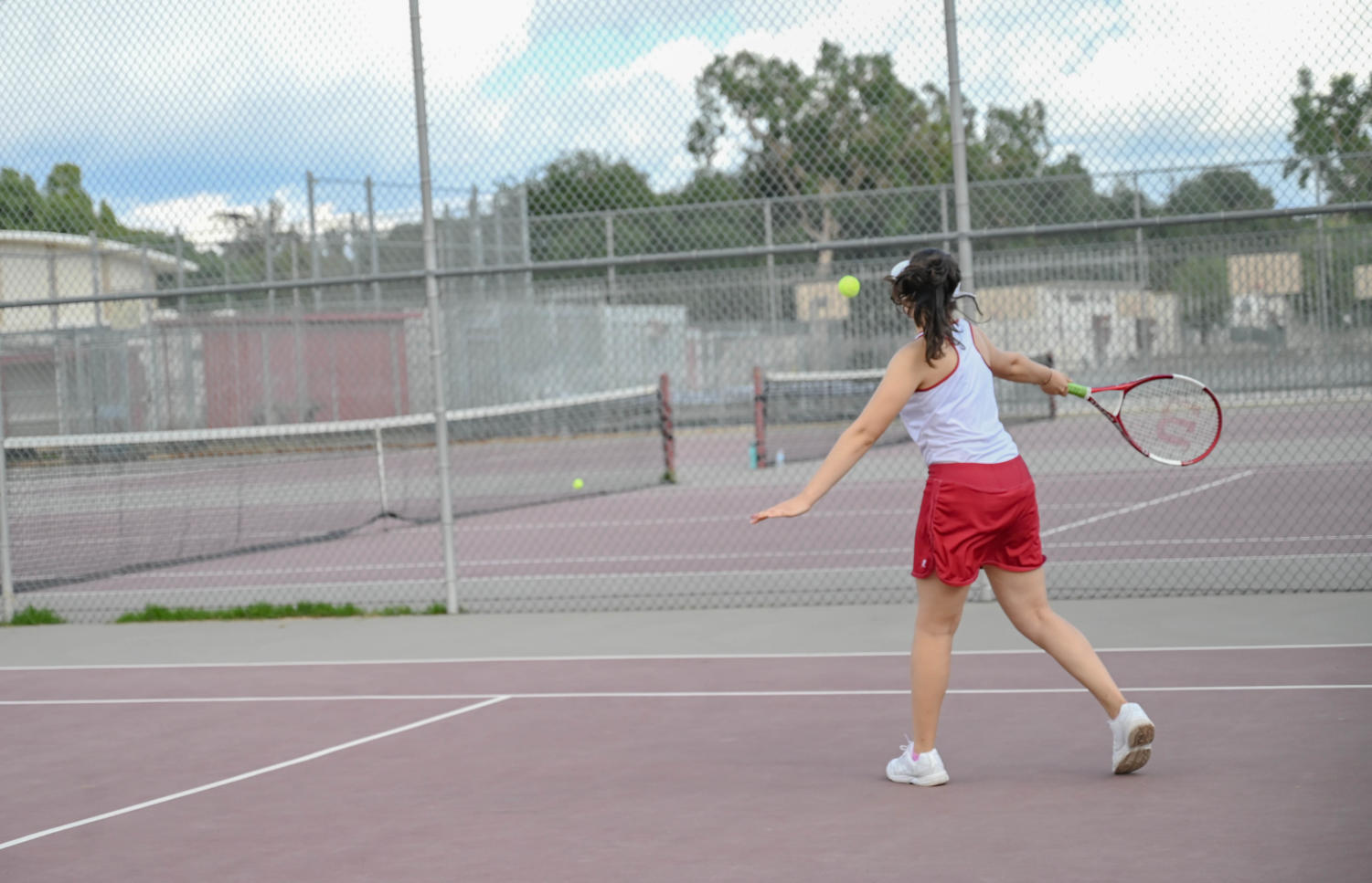 TENNIS | Girls varsity squad lose their final game at home against the San Fernando Tigers