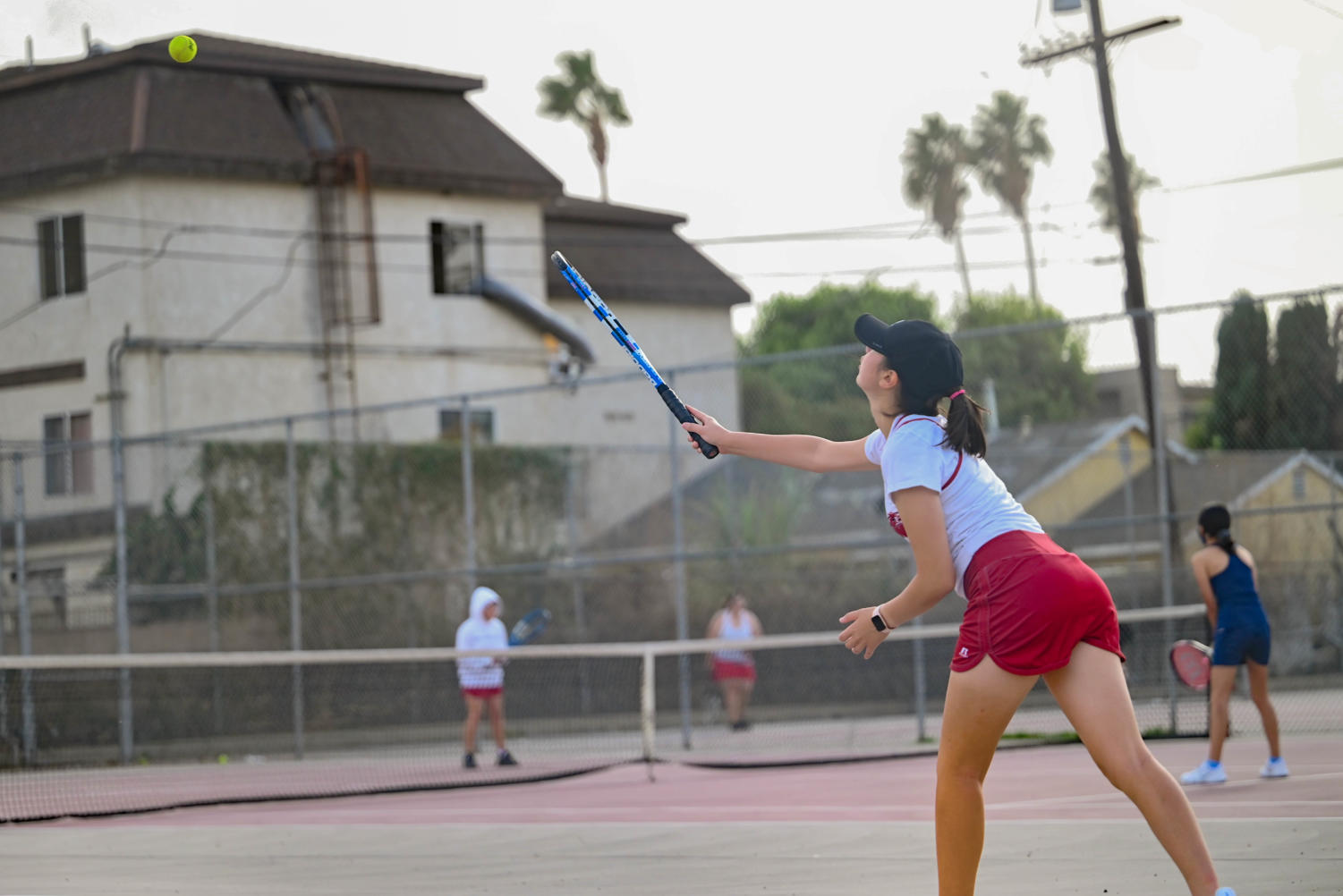 TENNIS | Girls team secure spot in the playoffs with a strong win over the Spartans