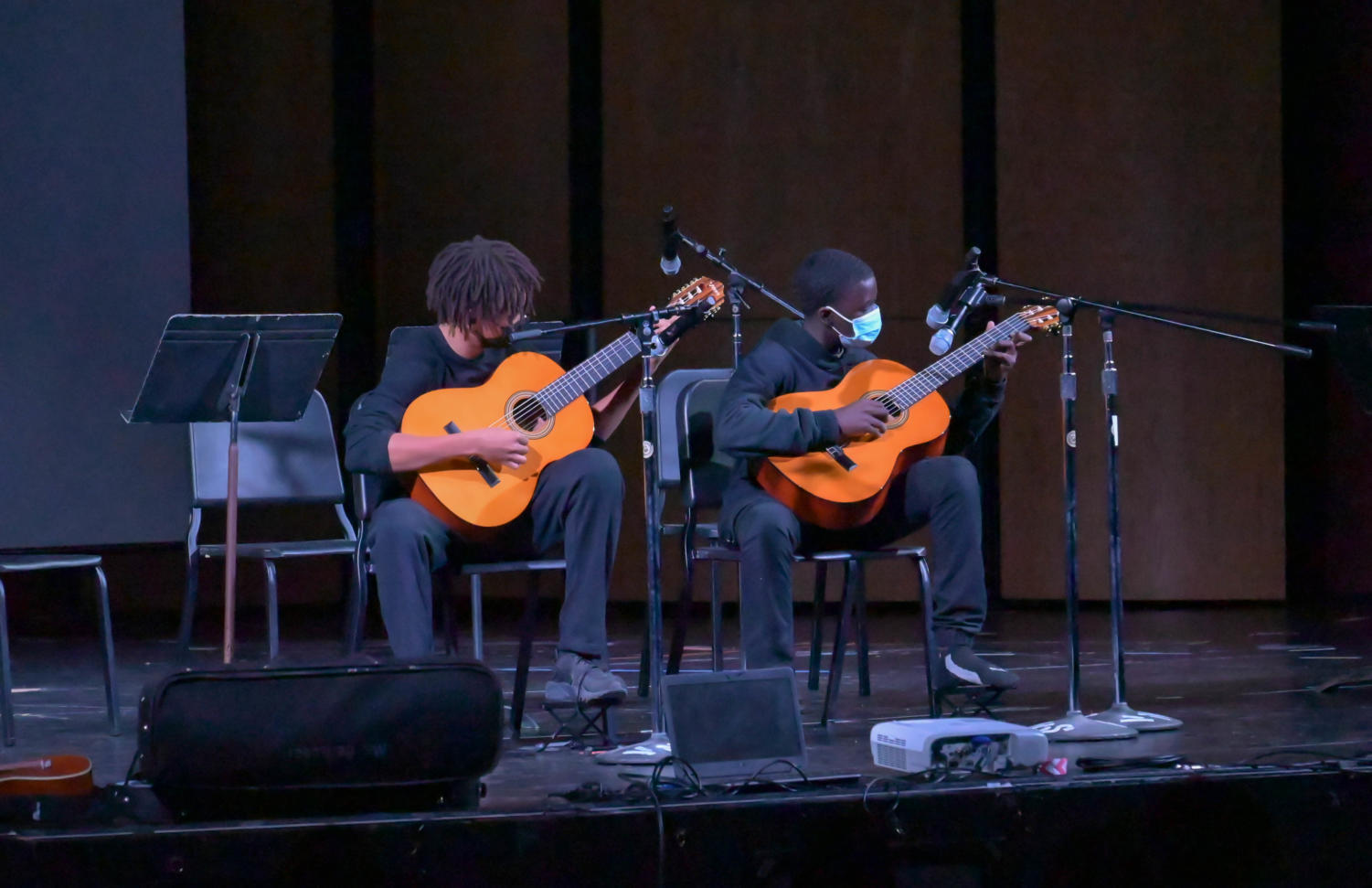 The holiday concert shines a spotlight on new musicians