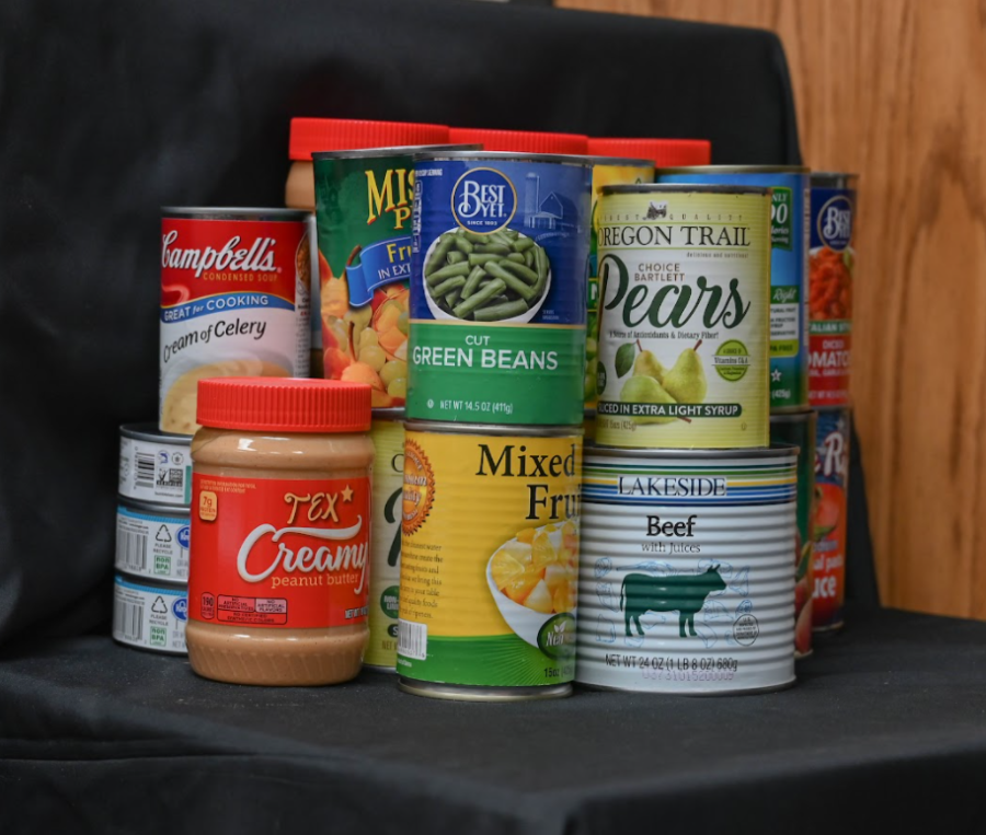The food pantry accepts all donations but has highlighted peanut butter, canned meats and soup.