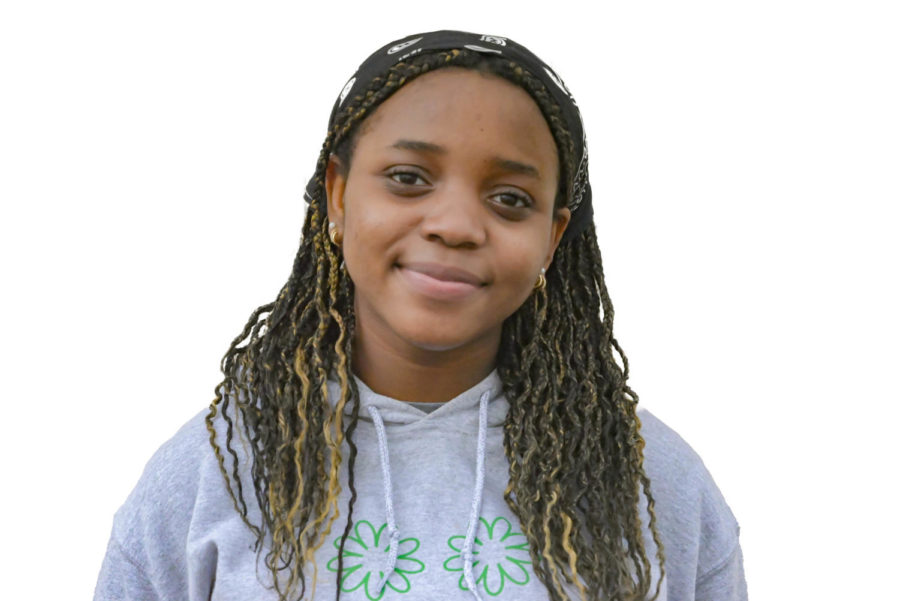 THINKING AHEAD: Fatiah Lawal is looking forward to learning how to code in college.