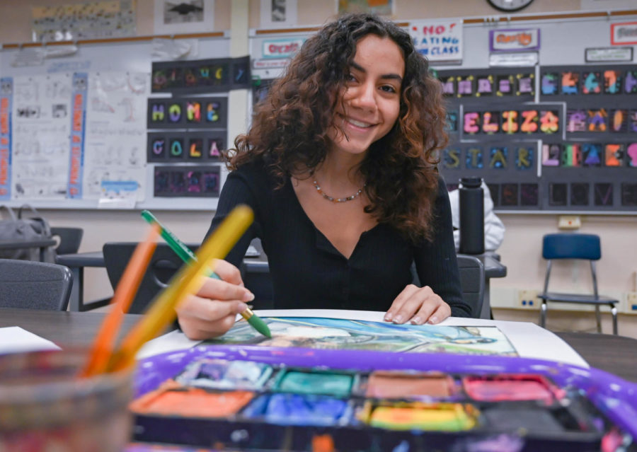 Art Exhibit: AP Studio Art students show off their portfolios