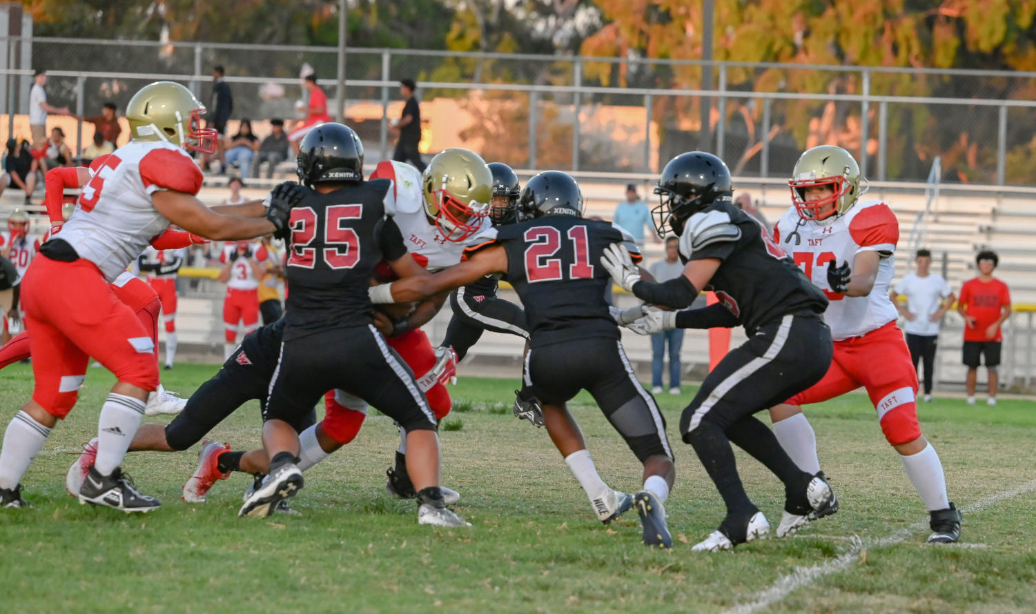 Wolves see red after being shut out by Taft