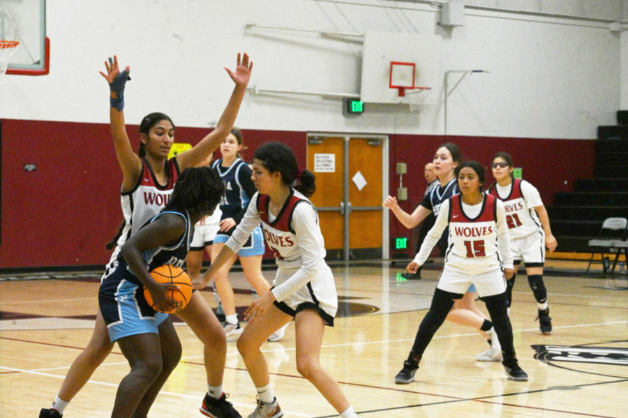 Girls basketball team  plays a home game on Friday, Dec. 9, 2022 against Reseda.