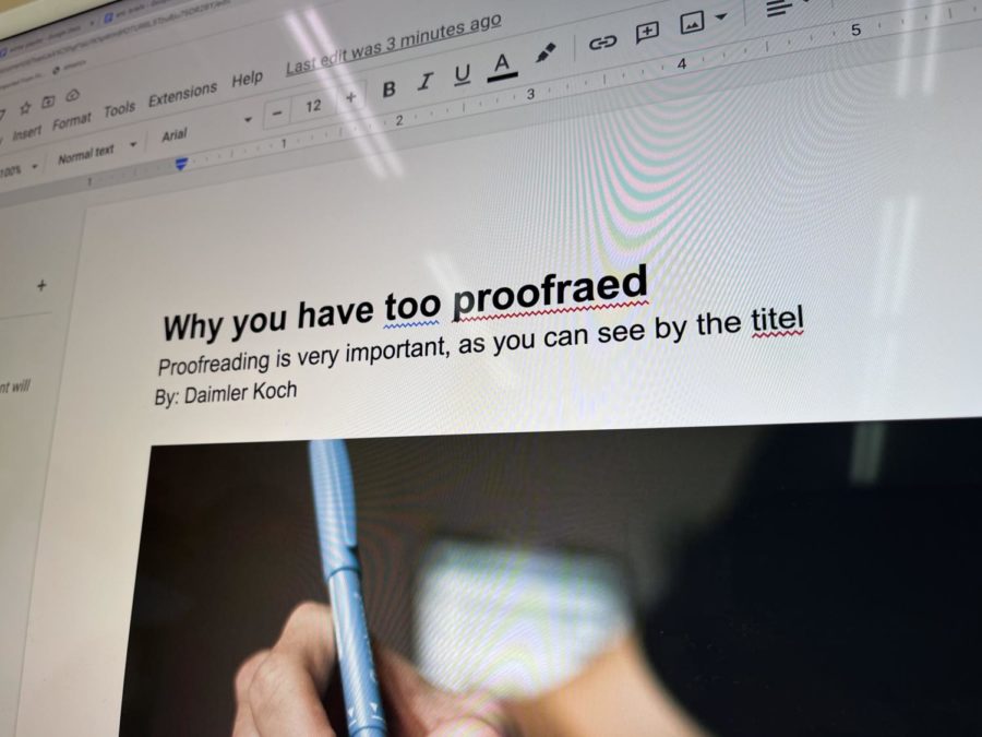 Quick Take 7Why you have too proofraed