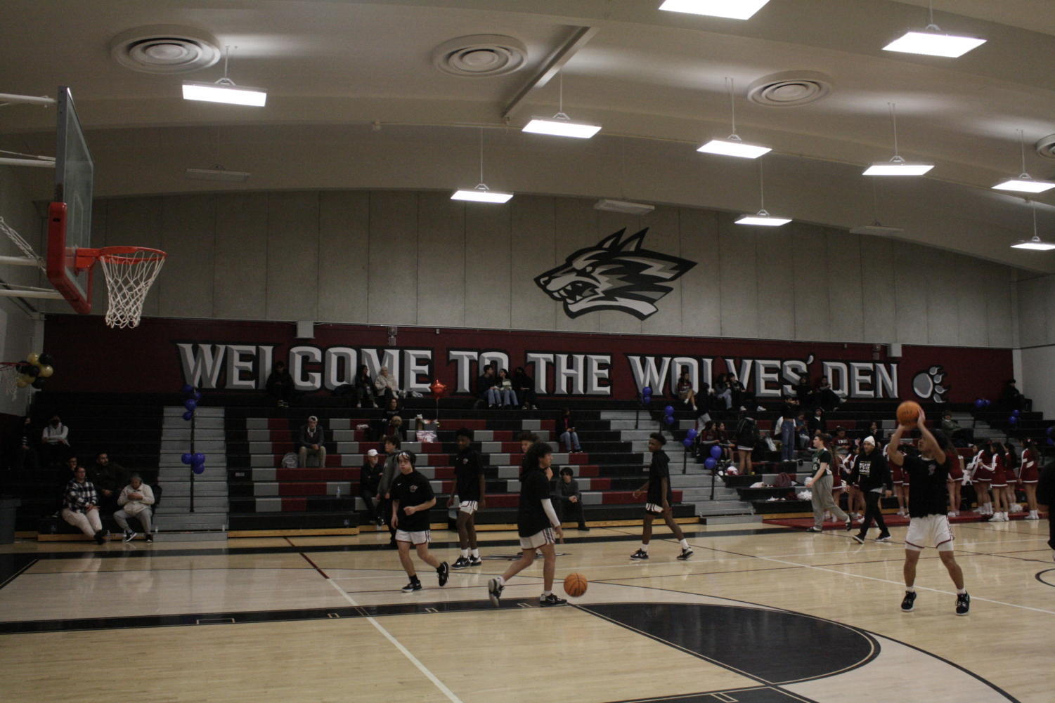 The Wolves reign victory on their Senior Night