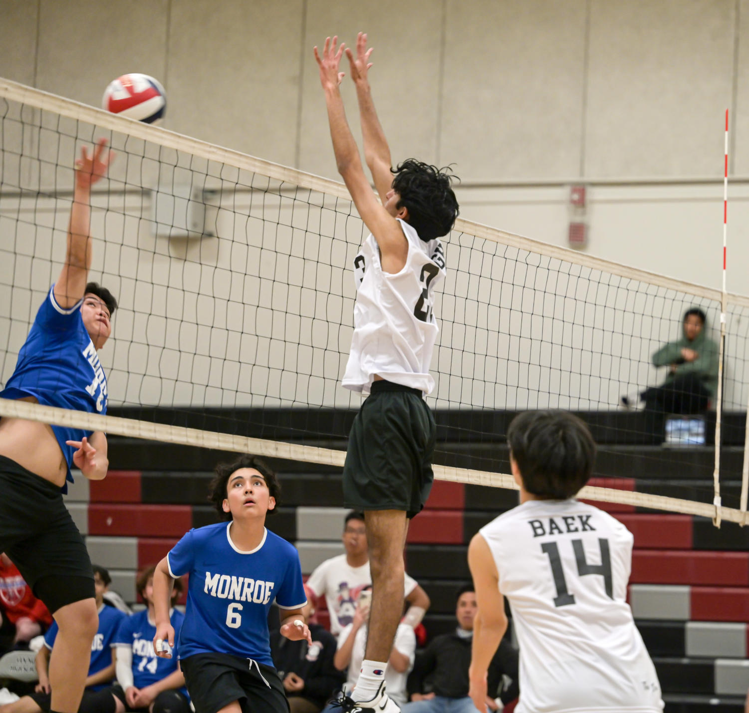 Boys volleyball suffer their first loss of the season