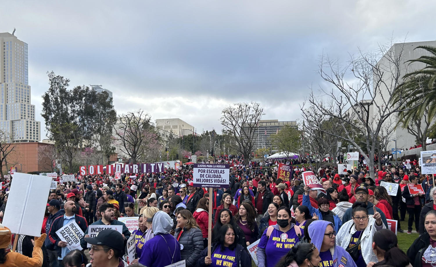 School strike looms
