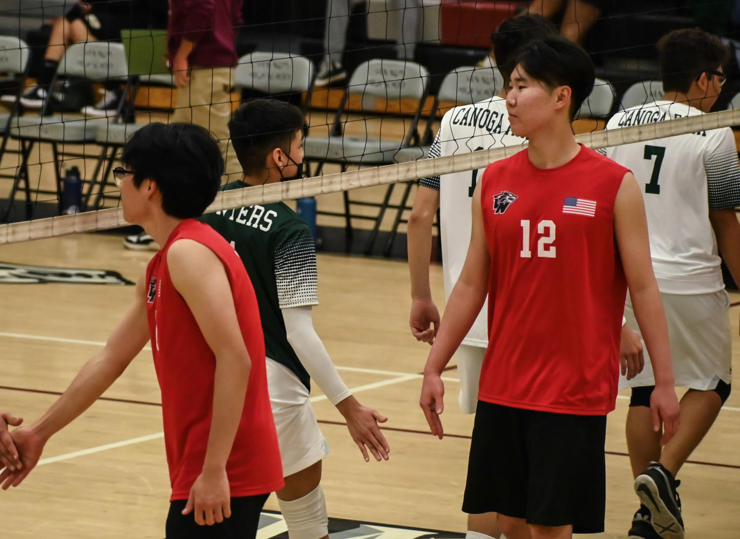 Boys volleyball secure a win on their senior night