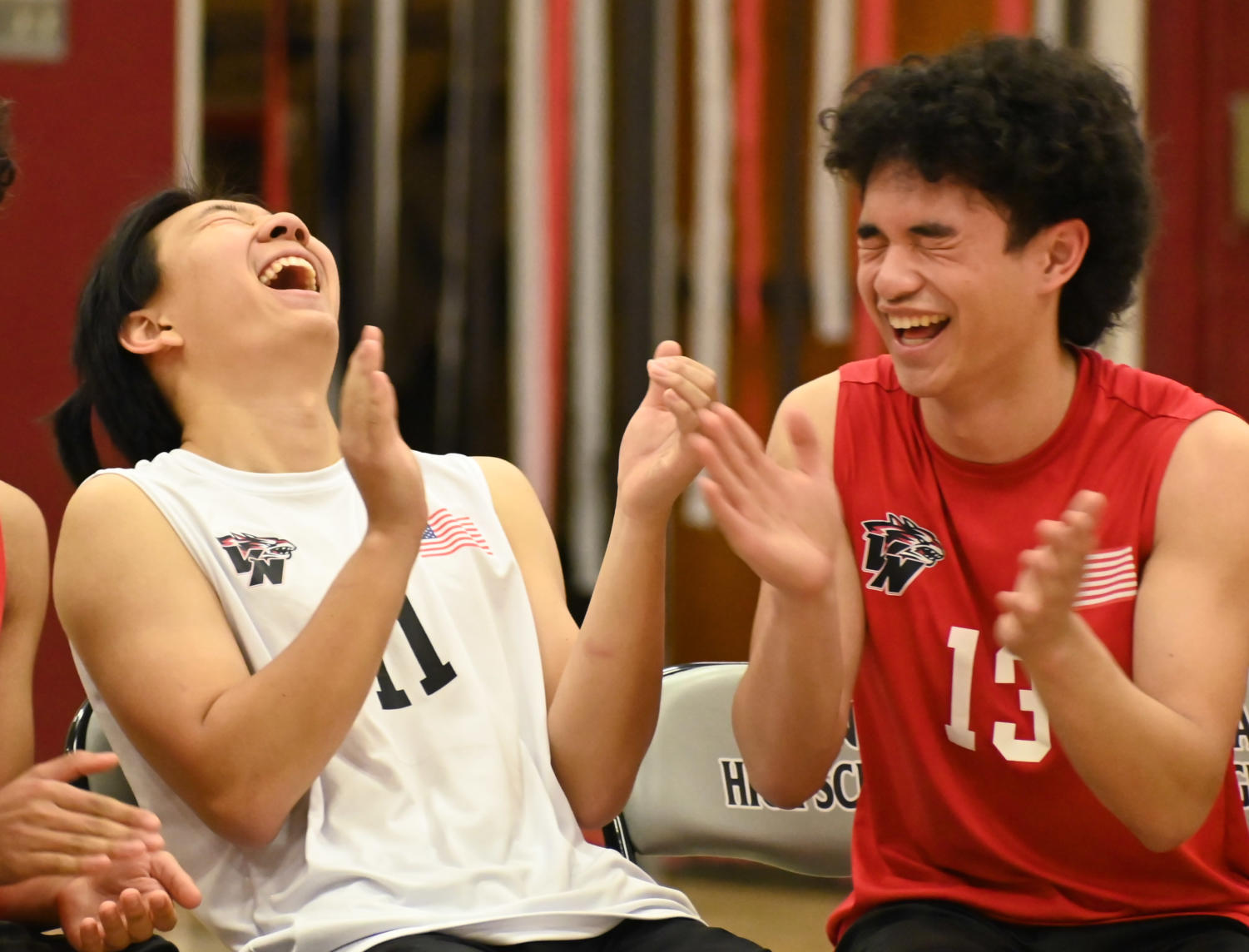 Boys volleyball secure a win on their senior night