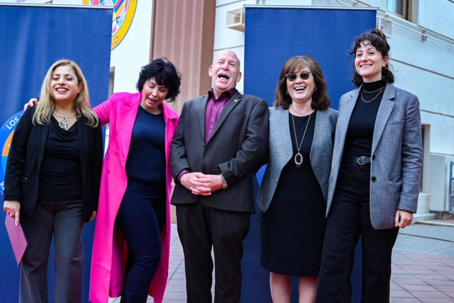 On April 11, 2023 the LAUSD board of education attended Van Nuys High School to honor the millstones of the ELD learning students. 