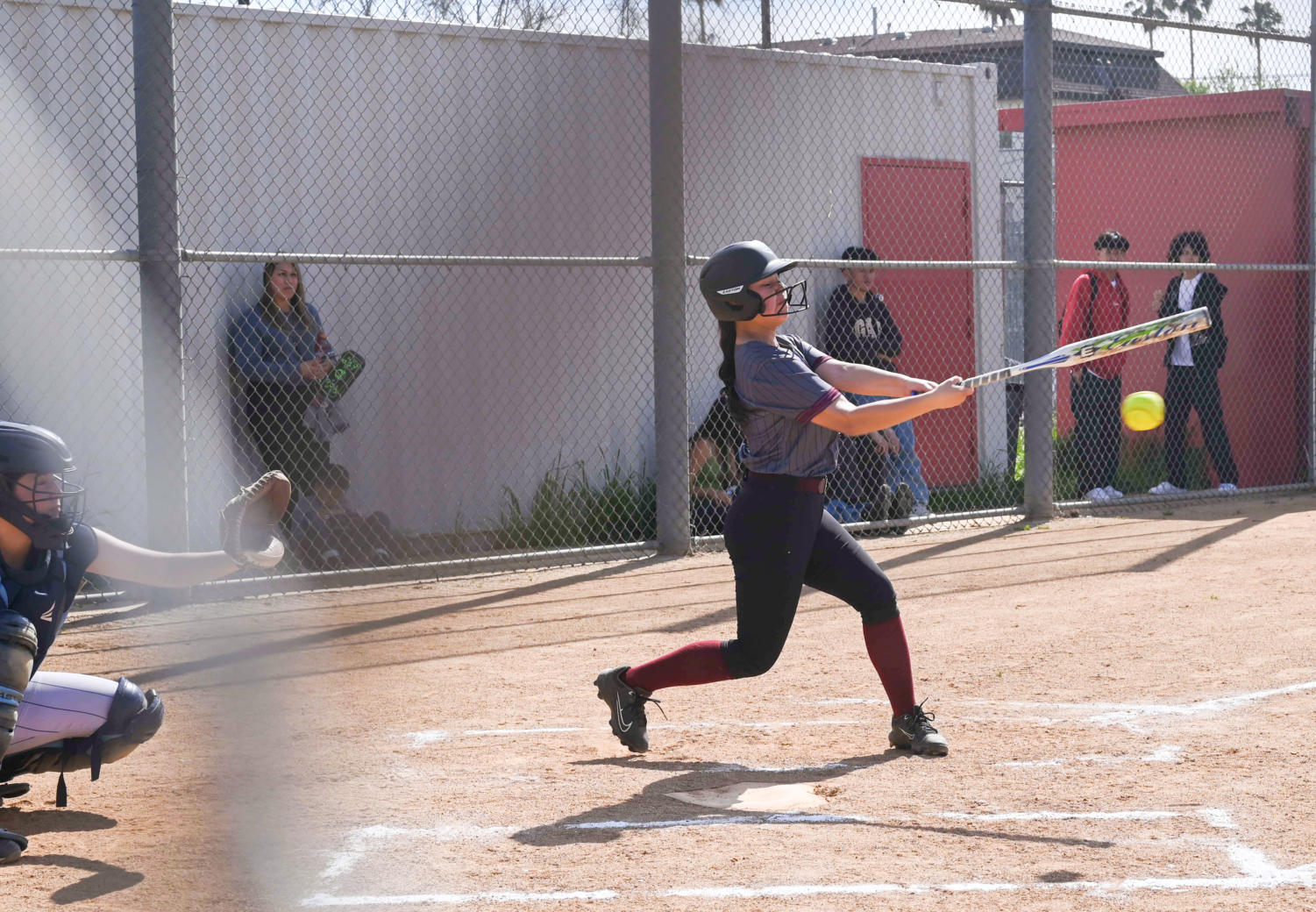 The softball team is unable to quench their thirst for victory