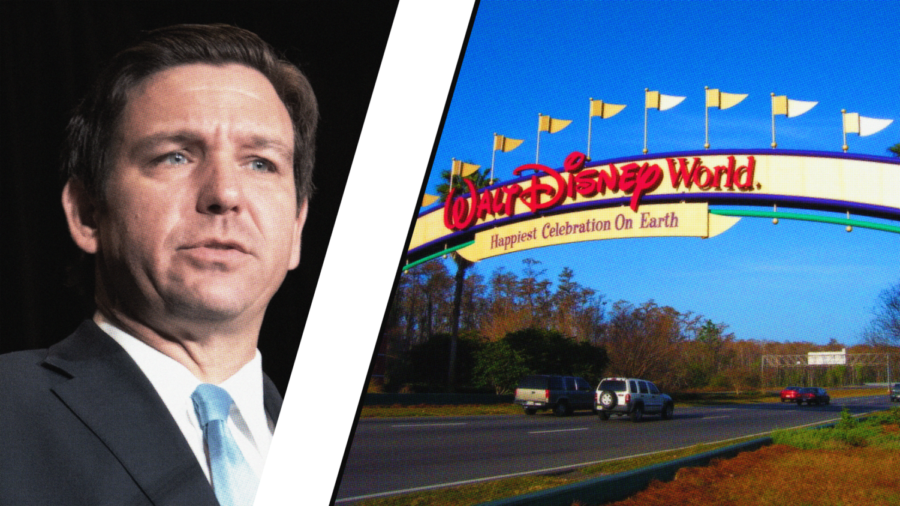 Florida governor Ron DeSantis has been in a feud with Disney World over the Reedy Creek Improvement District.