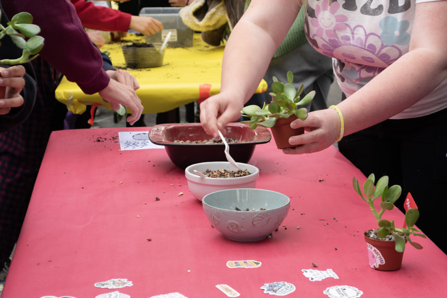 A month full of events at Van Nuys. The psychiatric social workers had an event every few times a week which included coloring, bubbles, and making your own roses. 