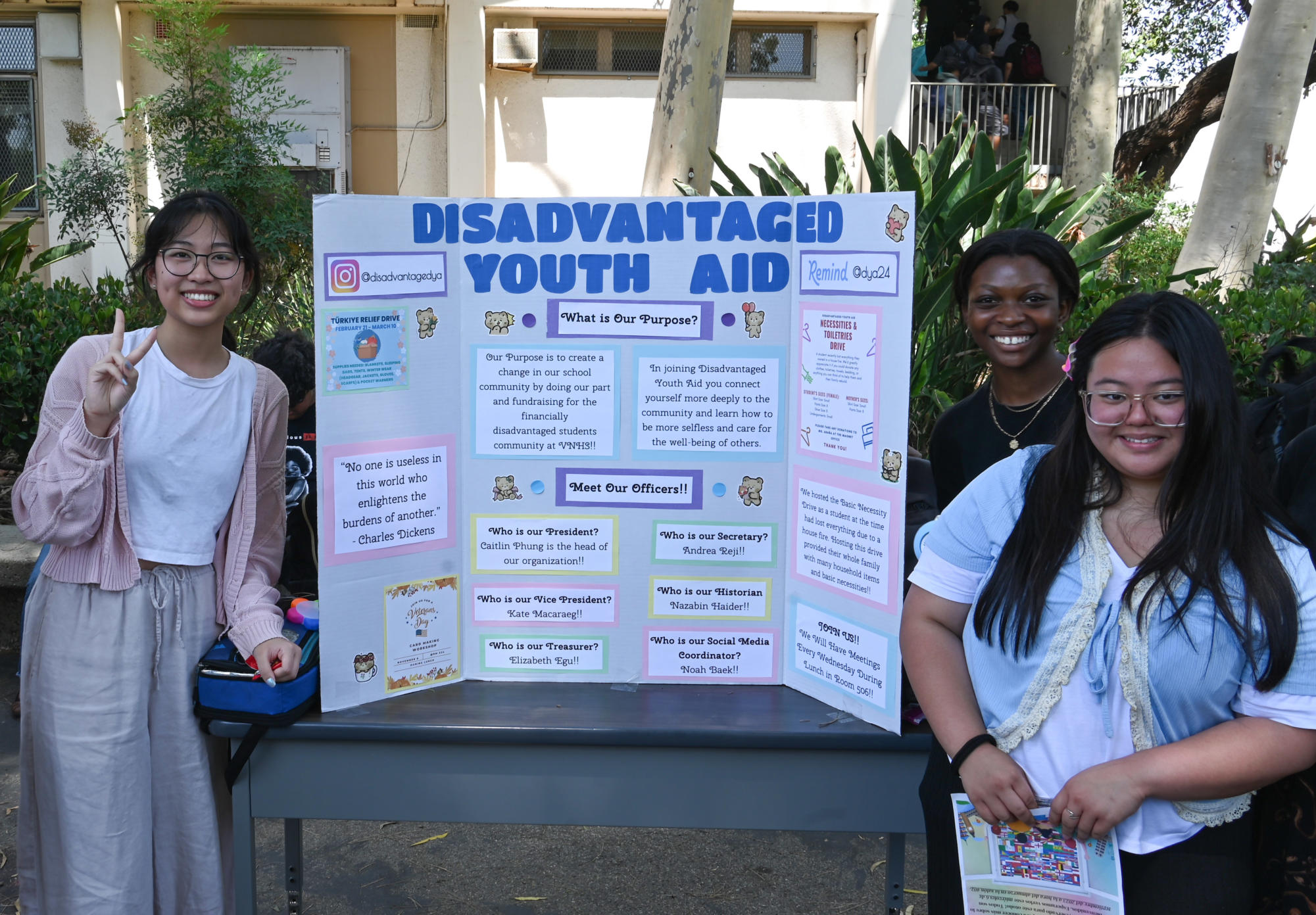 New and returning clubs set up tables on the quad in an effort to attract new members. 
