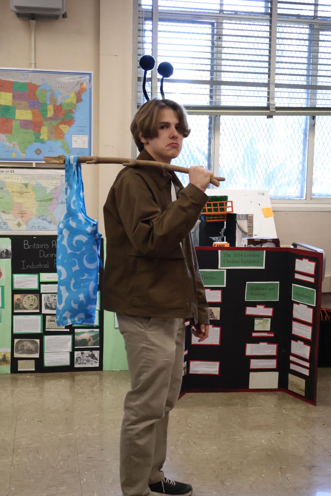 Students find a way to have a ghoulishly good time this Halloween.
