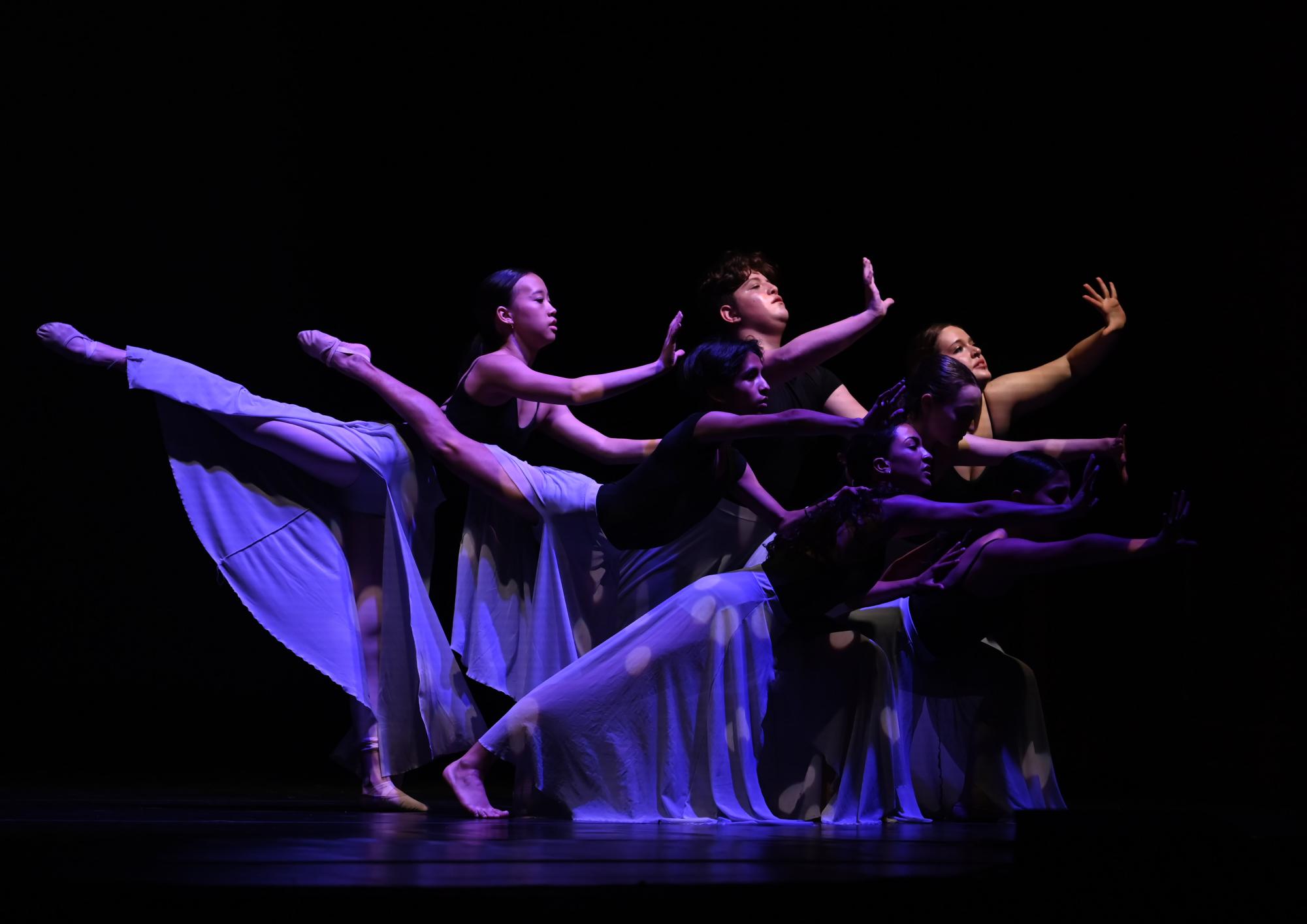  In the semiannual dance show, students across all grades and levels were given the chance to showcase what their class has been working on all semester.
