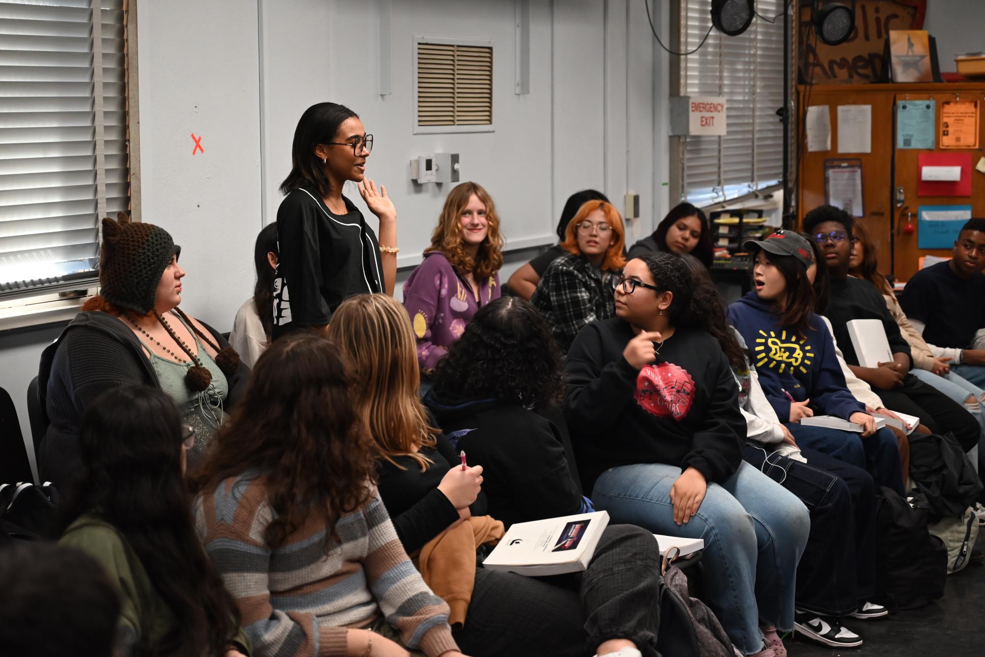 From now until mid-March, the VNHS Theater Company will be rehearsing for the spring musical “Sweeney Todd.” During their first week, the cast and crew began rehearsals.
