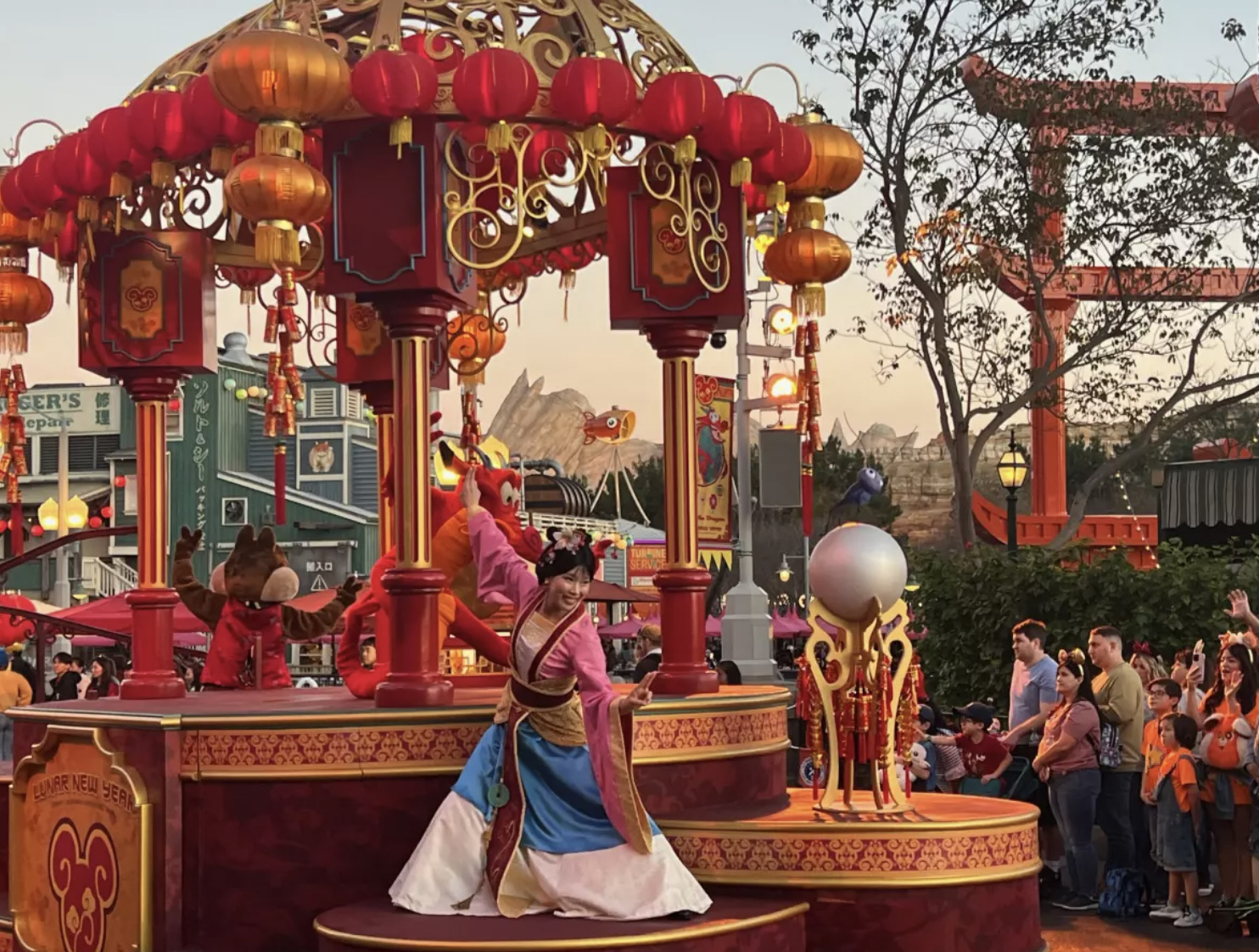 Home to awesome characters and rides, Disneys California Adventure is offering special character interactions, delicious food and immersive shows for guests this Lunar New Year.