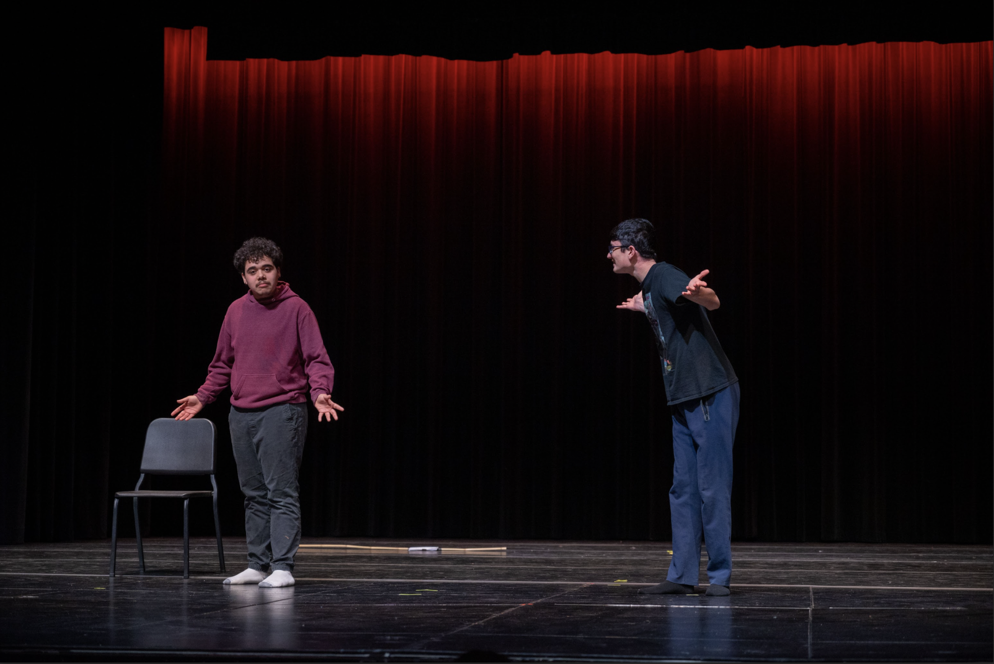 In a week filled with run-throughs and staging, the cast of "Sweeney Todd" is rapidly heading towards showtime, with only five weeks left to go.