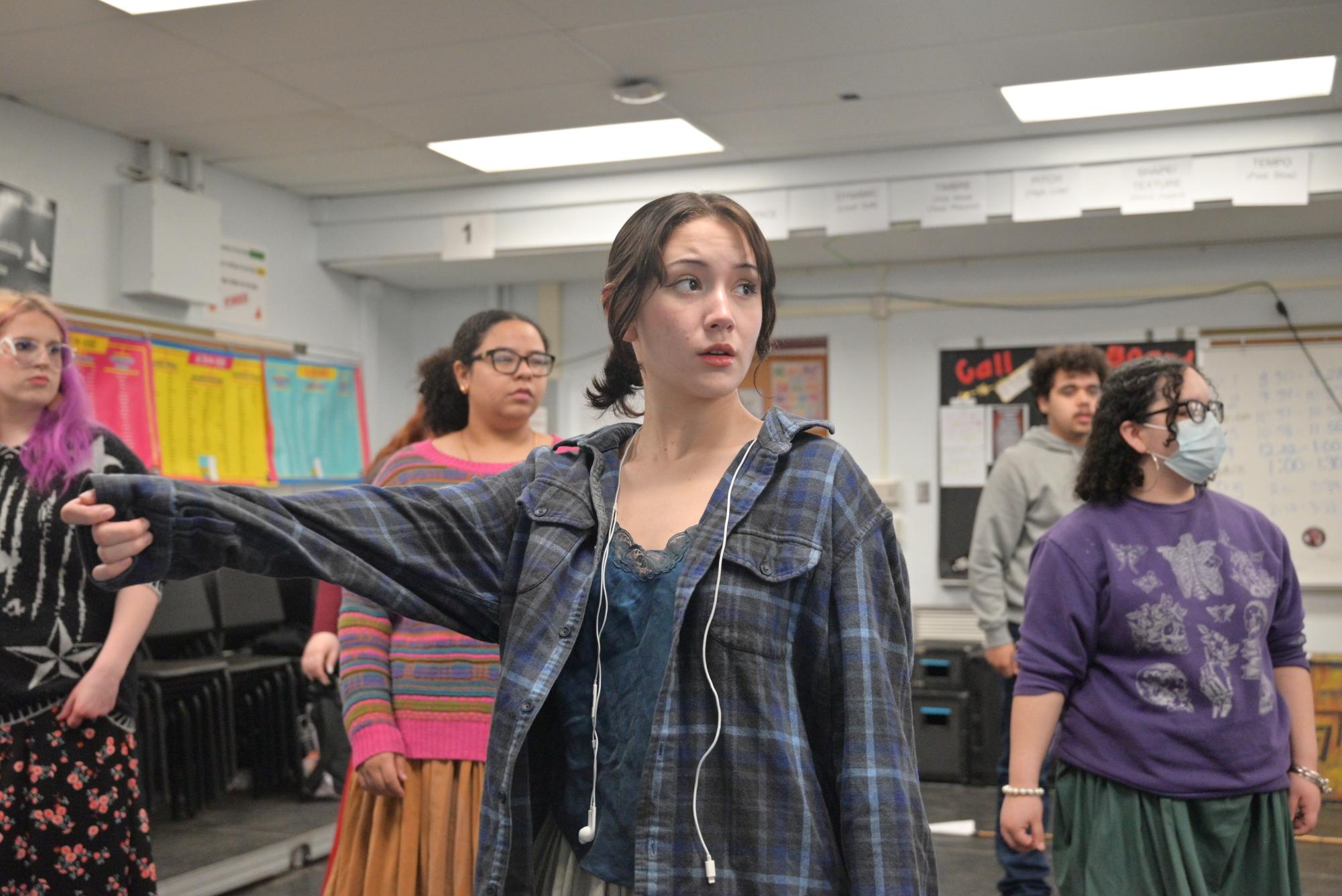 This week, the cast and crew of “Sweeney Todd" continued to put the finishing touches on the whole show, doing costume fittings, full run-throughs and integration of props.