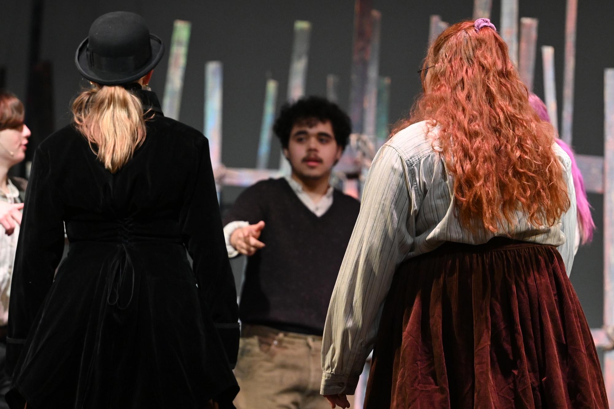 During tech week, the most dreaded rehearsal week of all, the cast and crew of “Sweeney Todd” dedicated over 30 hours after school in a single week to finally put every aspect of the show together.