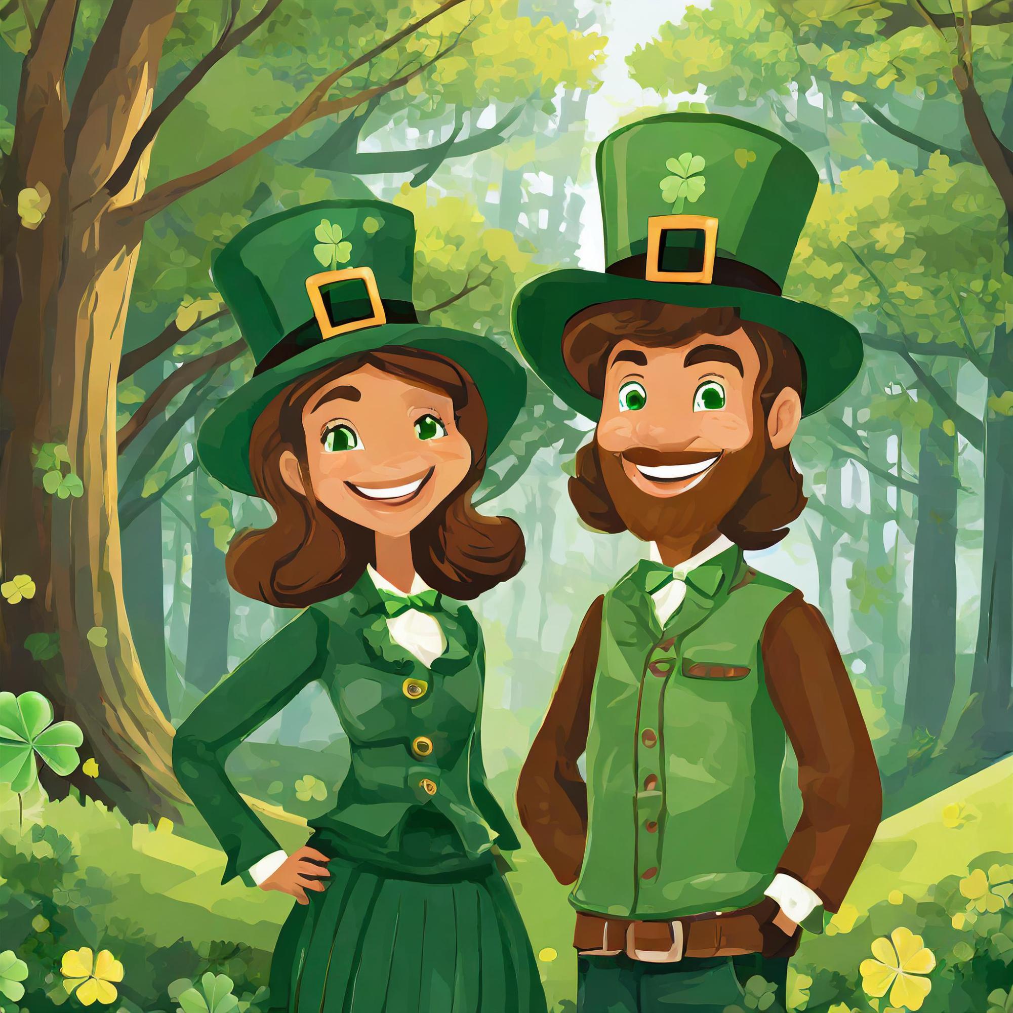 Originating from the color St. Patrick always wore, wearing green represents generational history.