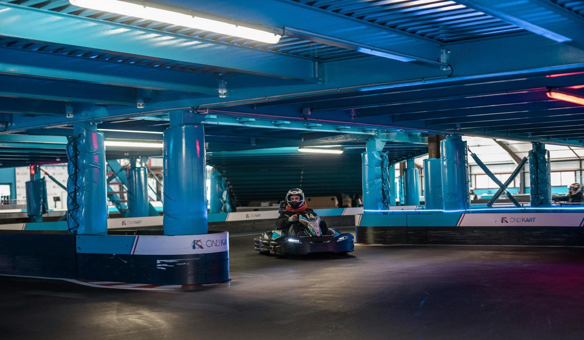 Indoor Go-Kart Racing