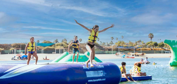 Just as the sun begins to show again, the newport dunes waterpark is opening up for everyone to enjoy!