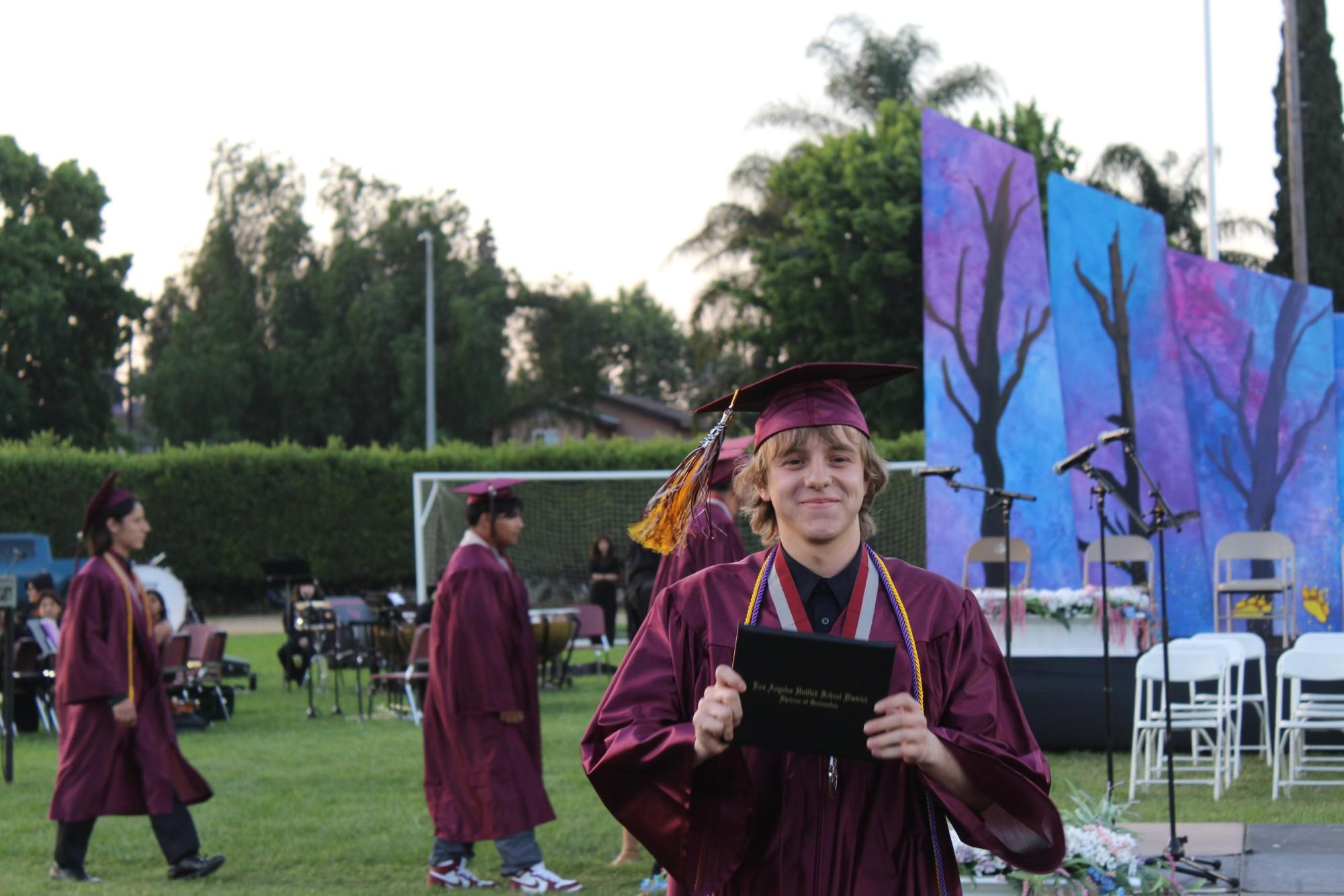 Held on the football field on June 11, 2024, the Class of 2024's graduation ceremony proudly celebrated 548 students and their accomplishments over their high school careers.