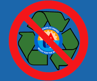 The lack of recycling in LAUSD schools poses an environmental risk that needs addressing.