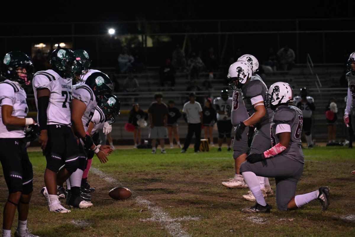 After a school-spirit filled homecoming parade, The Wolves prepared to tackle their long awaited homecoming game against Canoga Park. 