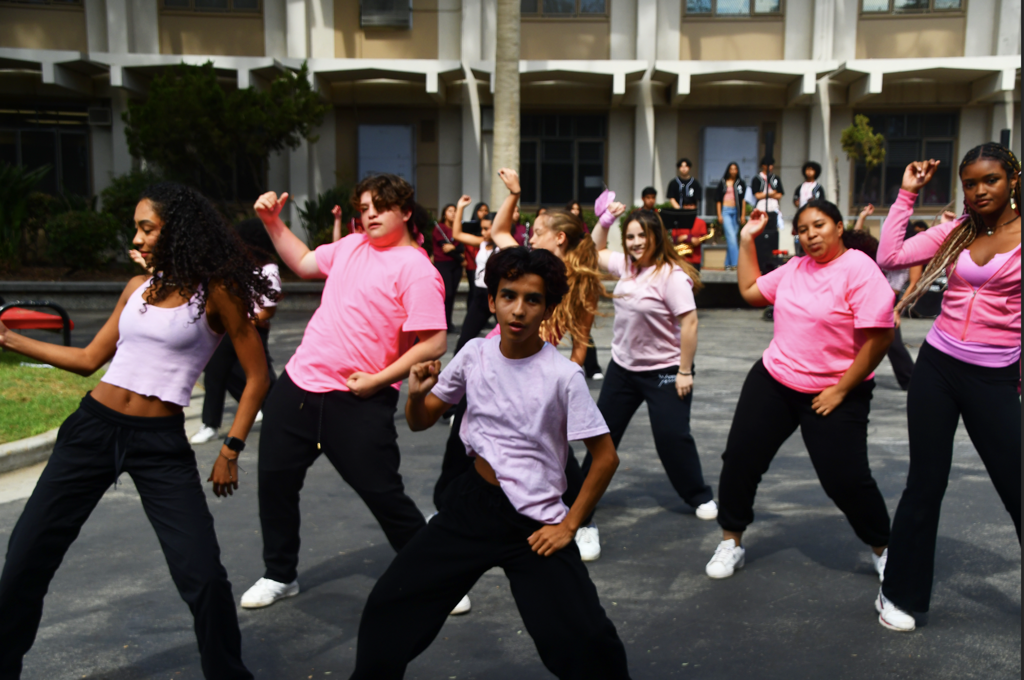 On Oct. 13th, the wolves celebrated the upcoming football game with a pep rally featuring performances from the band, cheer team and dance company. 