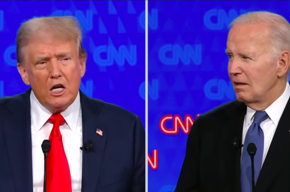 First debate between Joe Biden and Donald Trump - June 27