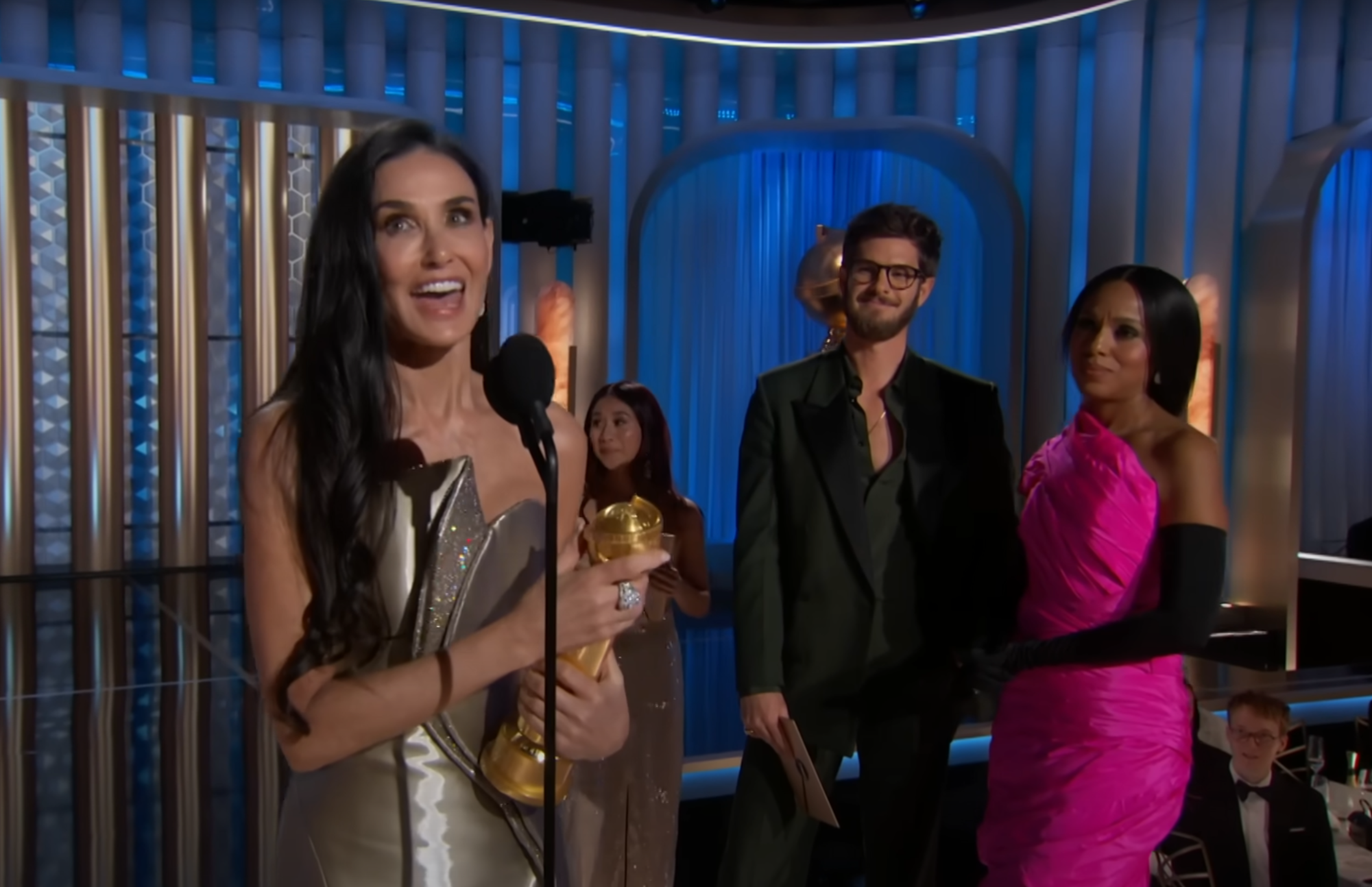 The Golden Globes celebrated standout performances and unforgettable fashion. Demi Moore's first major win and Zendaya's engagement highlight a night of triumphs and memorable moments.