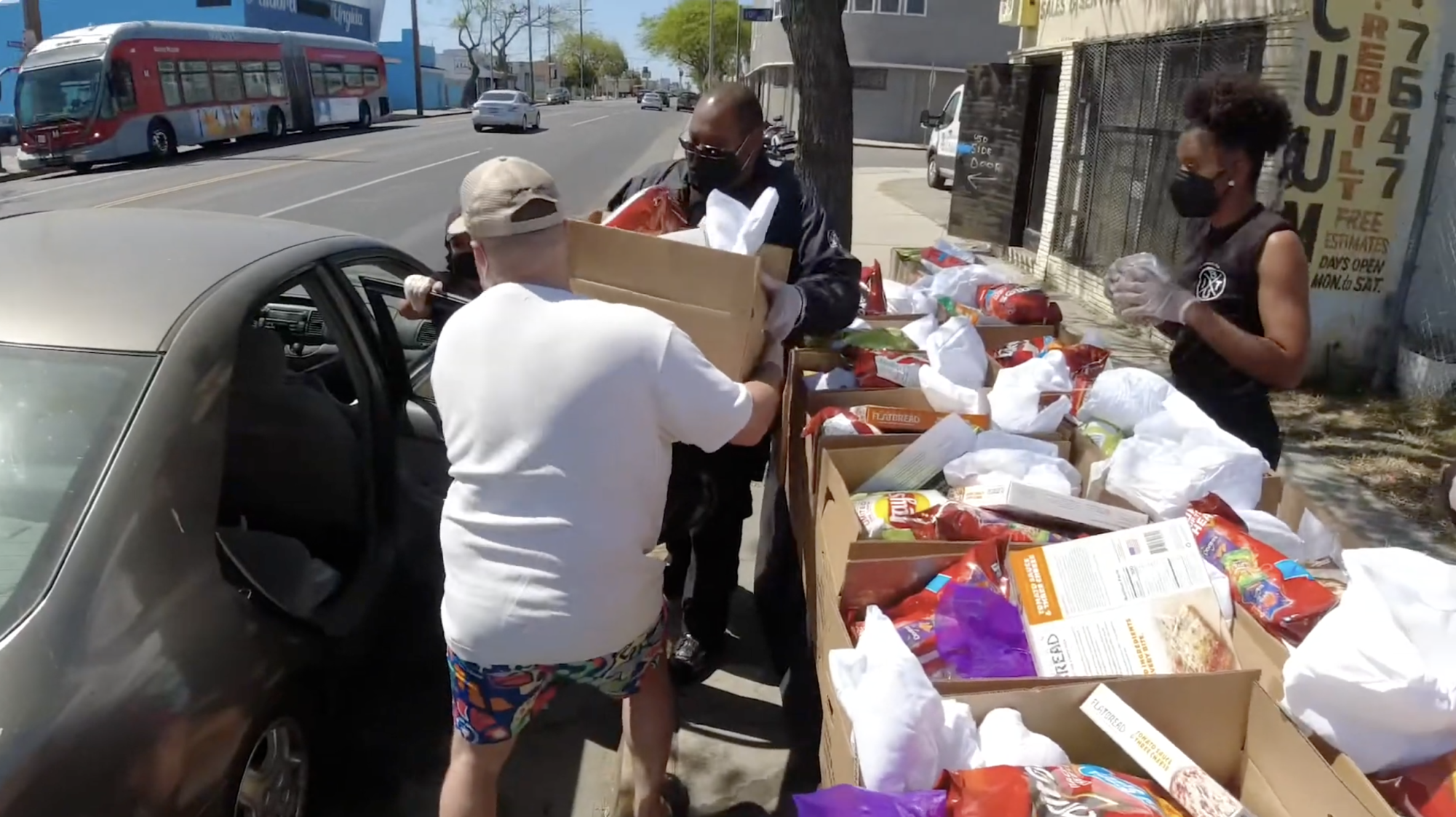 After the devastation caused by the recent California wildfires, the It's Bigger Than Us organization has been working to provide aid to communities through donation collection and service.